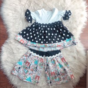 Owls & Bats  2/3T outfit